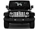 Grille Insert; Hockey Sticks and Puck (18-24 Jeep Wrangler JL w/o TrailCam)