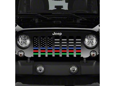 Grille Insert; Hold the Line (76-86 Jeep CJ5 & CJ7)