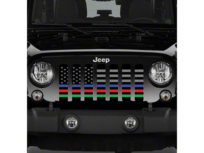 Grille Insert; Hold the Line (18-24 Jeep Wrangler JL w/o TrailCam)