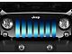 Grille Insert; Horizon Blue Ombre (76-86 Jeep CJ5 & CJ7)