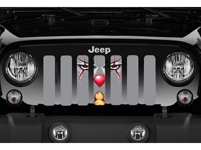 Grille Insert; IT Killer Clown (76-86 Jeep CJ5 & CJ7)