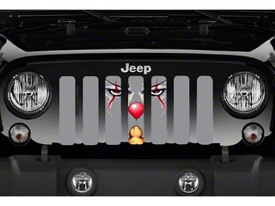 Grille Insert; IT Killer Clown (87-95 Jeep Wrangler YJ)