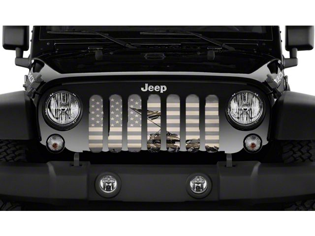 Grille Insert; Iwo Jima (97-06 Jeep Wrangler TJ)