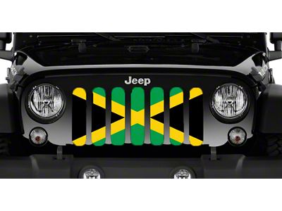 Grille Insert; Jamaica (07-18 Jeep Wrangler JK)
