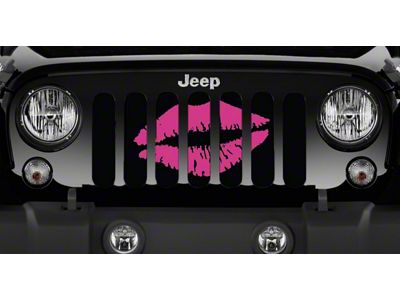 Grille Insert; Kiss (76-86 Jeep CJ5 & CJ7)