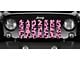 Grille Insert; Lady Leopard Print (76-86 Jeep CJ5 & CJ7)