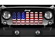 Grille Insert; Land of the Free (18-24 Jeep Wrangler JL w/o TrailCam)