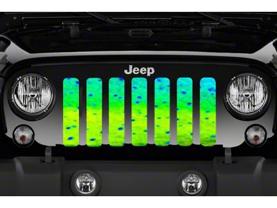 Grille Insert; Mahi Fish Skin (76-86 Jeep CJ5 & CJ7)