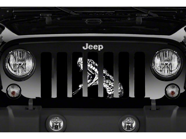 Grille Insert; Mamba Snake (76-86 Jeep CJ5 & CJ7)