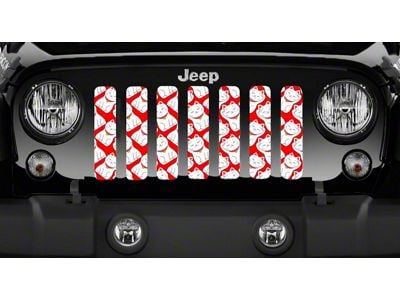 Grille Insert; Maneki Neko (76-86 Jeep CJ5 & CJ7)