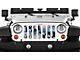 Grille Insert; Maryland Tactical Back the Blue (76-86 Jeep CJ5 & CJ7)