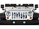 Grille Insert; Maryland Tactical Back the Blue (97-06 Jeep Wrangler TJ)