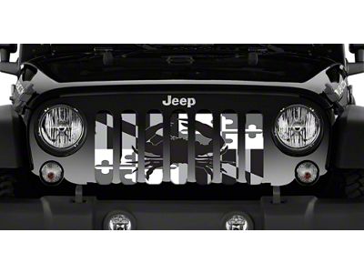 Grille Insert; Maryland Tactical Crab Flag (87-95 Jeep Wrangler YJ)