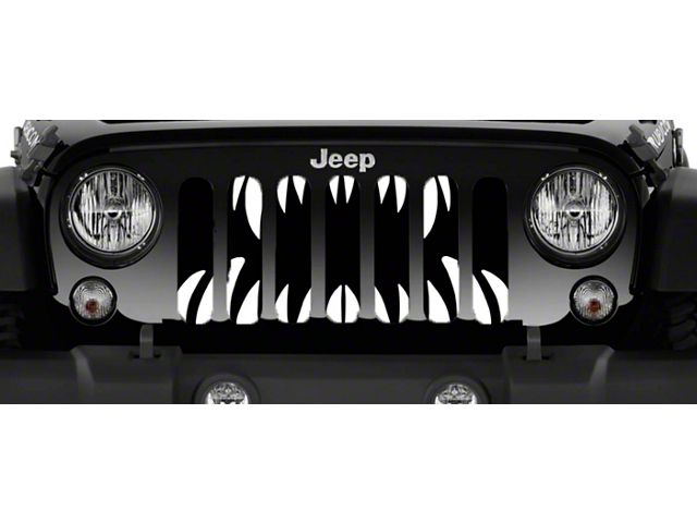 Grille Insert; Monster Teeth (97-06 Jeep Wrangler TJ)