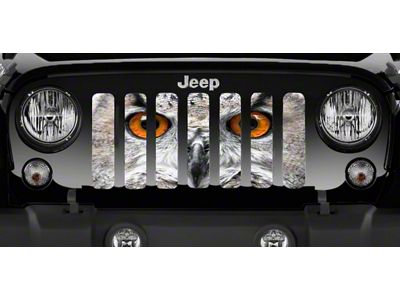 Grille Insert; Night Owl (18-24 Jeep Wrangler JL w/o TrailCam)