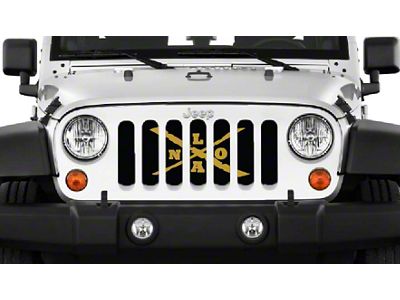 Grille Insert; NOLA New Orleans (76-86 Jeep CJ5 & CJ7)