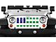 Grille Insert; NYPD Flag (76-86 Jeep CJ5 & CJ7)