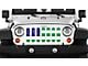 Grille Insert; NYPD Flag (18-24 Jeep Wrangler JL w/o TrailCam)