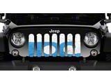 Grille Insert; Ocean City (18-24 Jeep Wrangler JL w/o TrailCam)