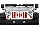 Grille Insert; Oh, Canada (18-24 Jeep Wrangler JL w/o TrailCam)