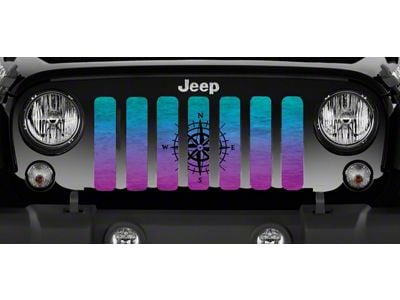 Grille Insert; Ombre Compass (76-86 Jeep CJ5 & CJ7)