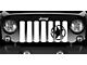 Grille Insert; Oscar Mike Black (76-86 Jeep CJ5 & CJ7)