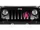 Grille Insert; Oscar Mike Hot Pink (97-06 Jeep Wrangler TJ)