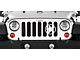 Grille Insert; Oscar Mike (76-86 Jeep CJ5 & CJ7)