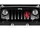 Grille Insert; Oscar Mike Red (76-86 Jeep CJ5 & CJ7)