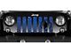 Grille Insert; Oscar Mike Royal Blue (76-86 Jeep CJ5 & CJ7)