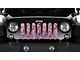 Grille Insert; Pink Leopard Print (76-86 Jeep CJ5 & CJ7)