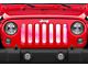 Grille Insert; Pink Ombre (76-86 Jeep CJ5 & CJ7)