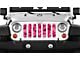 Grille Insert; Pink Out Camo (76-86 Jeep CJ5 & CJ7)