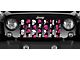 Grille Insert; Pink Skulls (76-86 Jeep CJ5 & CJ7)