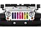 Grille Insert; Pixelation (76-86 Jeep CJ5 & CJ7)