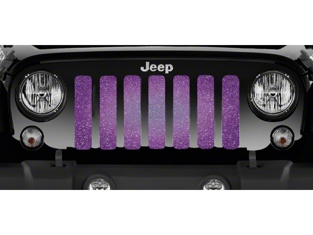 Grille Insert; Purple Fleck (07-18 Jeep Wrangler JK)