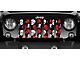 Grille Insert; Red Skulls (76-86 Jeep CJ5 & CJ7)