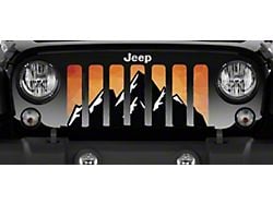 Grille Insert; Rocky Top Orange (97-06 Jeep Wrangler TJ)