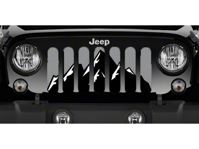 Grille Insert; Rocky Top (87-95 Jeep Wrangler YJ)