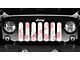 Grille Insert; Romance (76-86 Jeep CJ5 & CJ7)