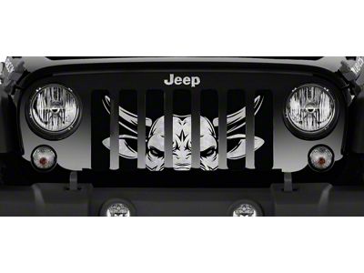 Grille Insert; Running of the Bulls (76-86 Jeep CJ5 & CJ7)