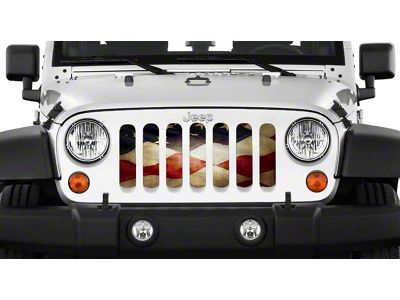 Grille Insert; Rustic Grace (76-86 Jeep CJ5 & CJ7)