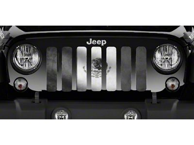 Grille Insert; Rustic Mexico Flag Tactical (07-18 Jeep Wrangler JK)