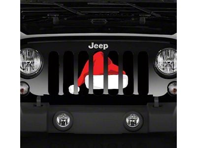 Grille Insert; Santa Hat (97-06 Jeep Wrangler TJ)