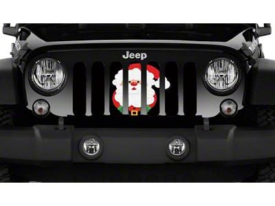 Grille Insert; SANTA (76-86 Jeep CJ5 & CJ7)