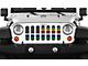 Grille Insert; Six for the Six (18-24 Jeep Wrangler JL w/o TrailCam)