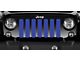 Grille Insert; Solid Blue (76-86 Jeep CJ5 & CJ7)