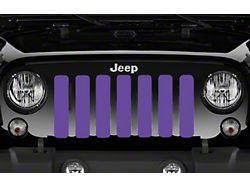 Grille Insert; Solid Purple (87-95 Jeep Wrangler YJ)