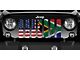 Grille Insert; South Africa American Flag (87-95 Jeep Wrangler YJ)