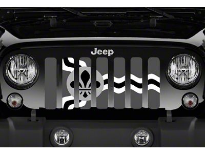 Grille Insert; St. Louis Tactical flag (18-24 Jeep Wrangler JL w/o TrailCam)